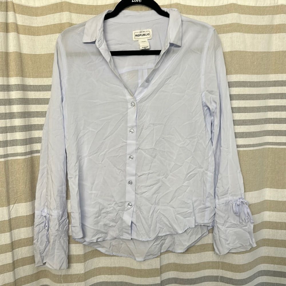 Distressed button down - Picture 1 of 3